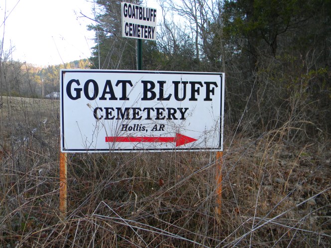 Goat's Bluff is near Hot Srpings, Arkansas